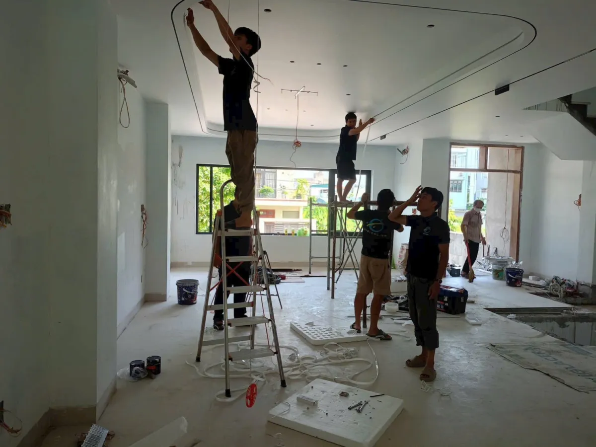 Thiết kế chiếu sáng và nhà thông minh nhà anh Nam, Quảng Ninh — ảnh 2